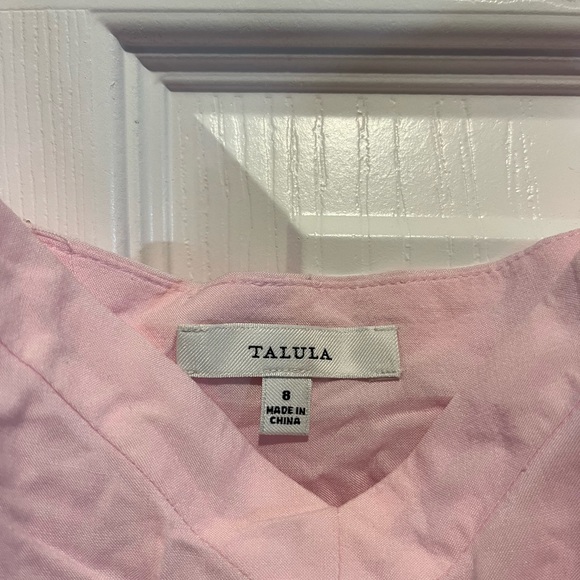 Talula Pink Aritzia Mini Dress Size 8 - Picture 3 of 7